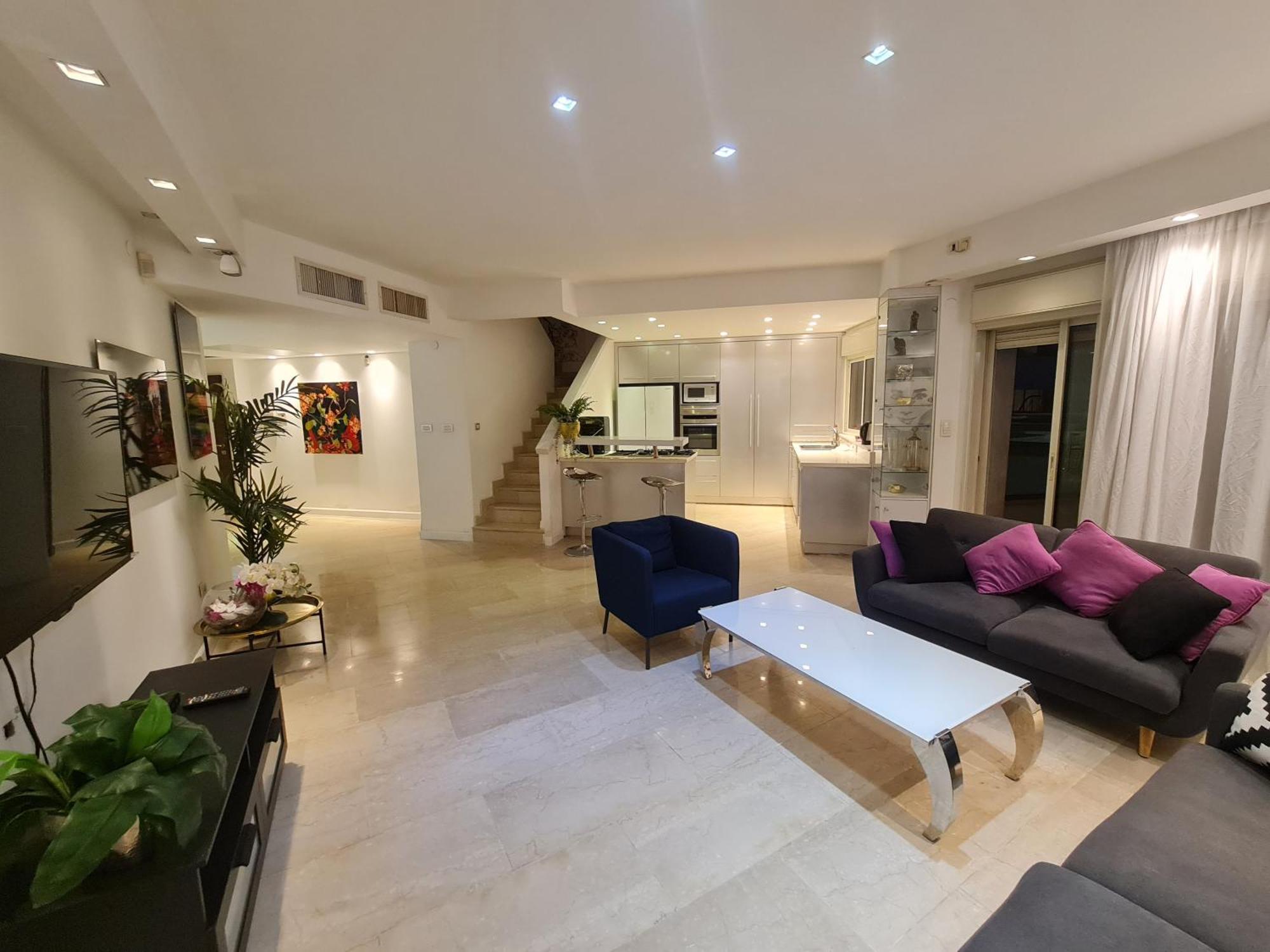 Appartamento Palmore Top Luxury Penthause With Juccuzi First Line Of The Seaside Eilat Esterno foto