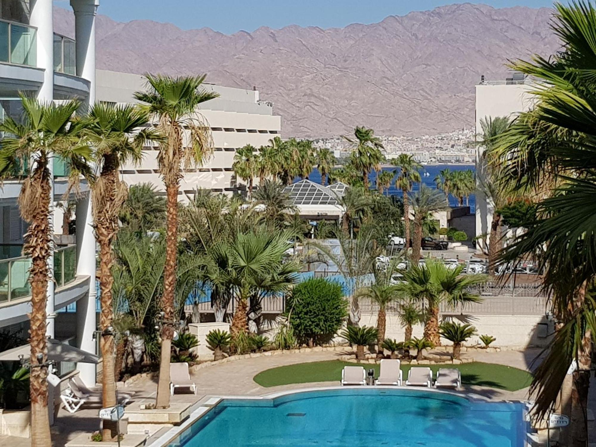 Appartamento Palmore Top Luxury Penthause With Juccuzi First Line Of The Seaside Eilat Esterno foto